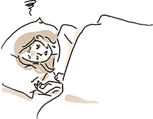 疲れが取れない、眠れない